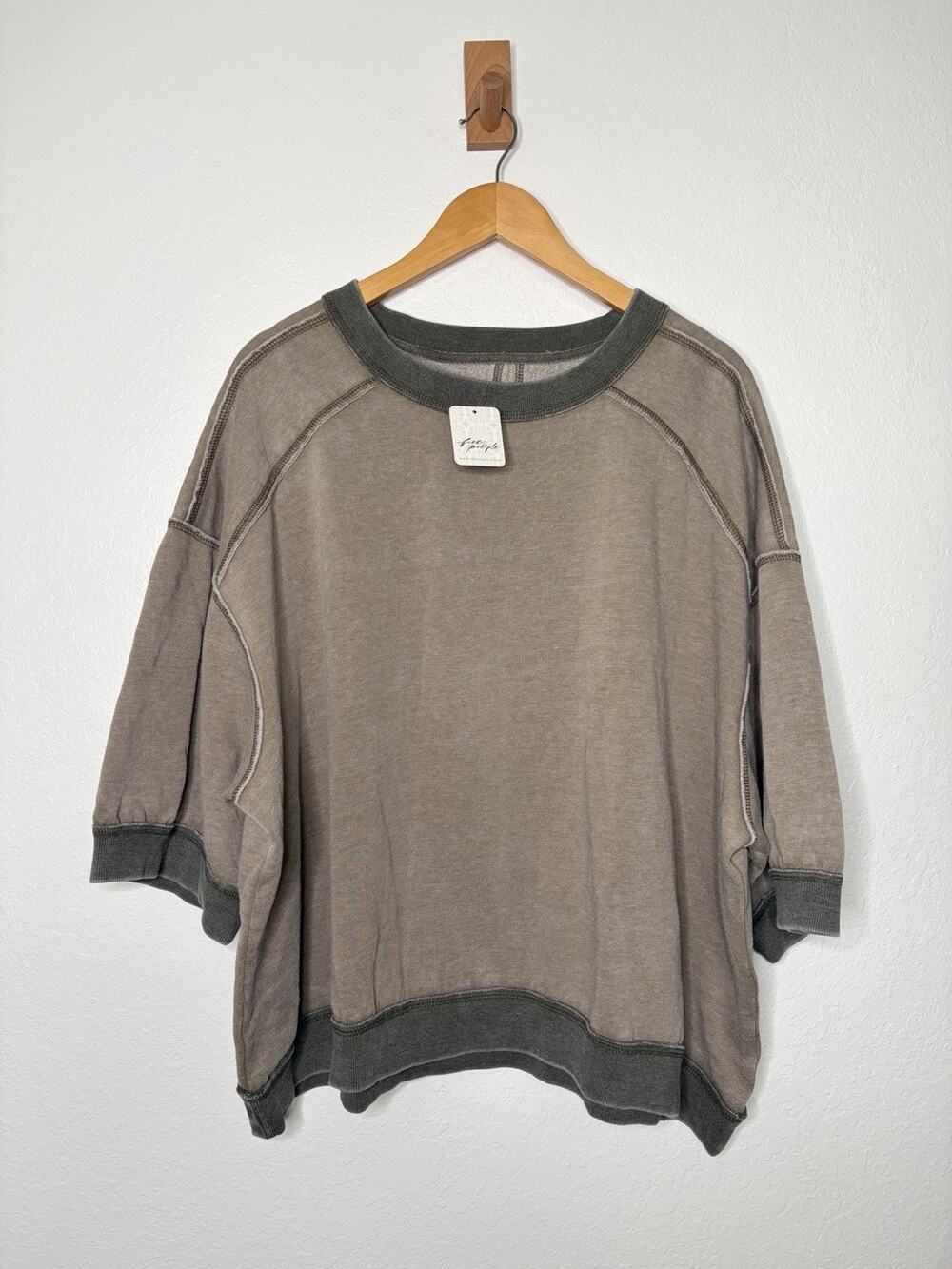 NWT We The Free Everything Pullover Sweatshirt in Caiman Size Medium